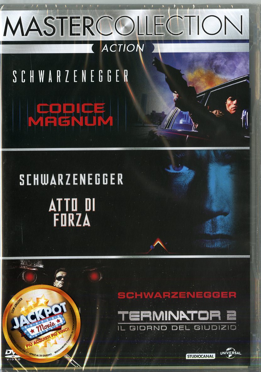 ARNOLD SCHWARZENEGGER MASTER COLLECTION (3 DVD)