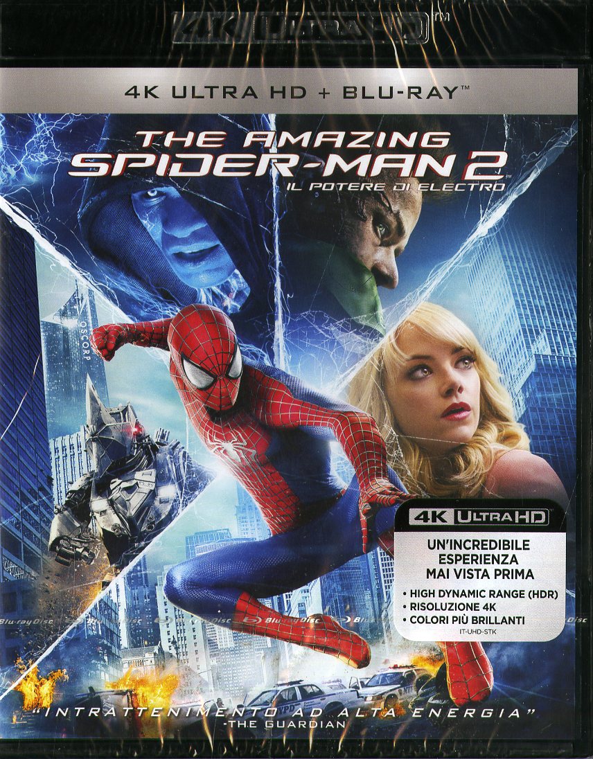 AMAZING SPIDER-MAN 2 (THE) - IL POTERE DI ELECTRO (BLU-RAY 4K ULTRA HD+BLU-RAY)