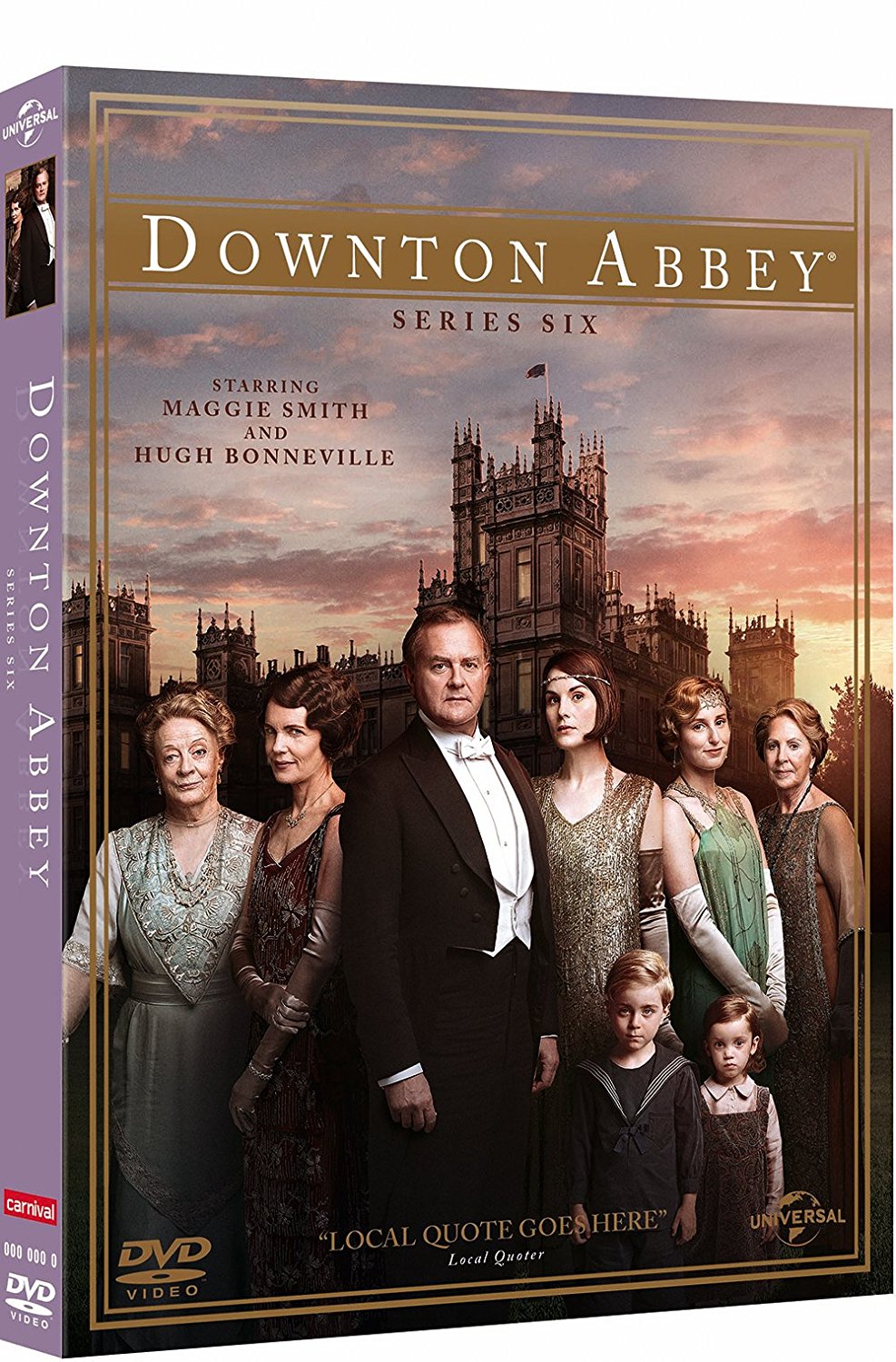 DOWNTON ABBEY - STAGIONE 06 (4 DVD)