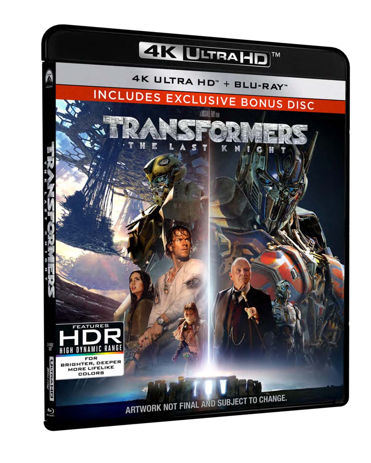 TRANSFORMERS: L'ULTIMO CAVALIERE (BLU-RAY 4K ULTRA HD+BLU-RAY)