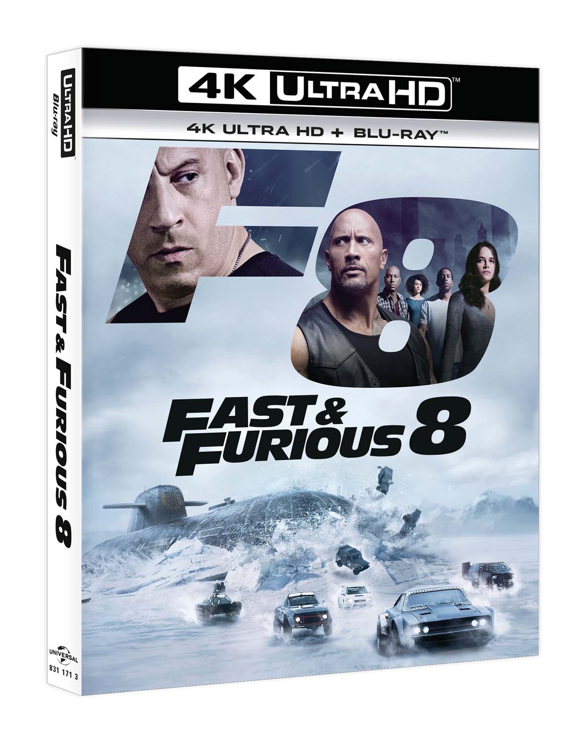 FAST AND FURIOUS 8 (BLU-RAY 4K ULTRA HD+BLU-RAY)