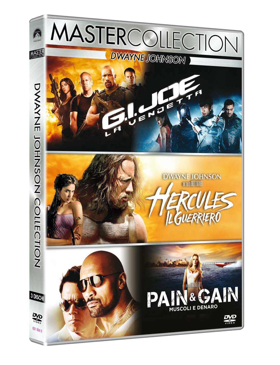 DWAYNE JOHNSON MASTER COLLECTION (3 DVD)