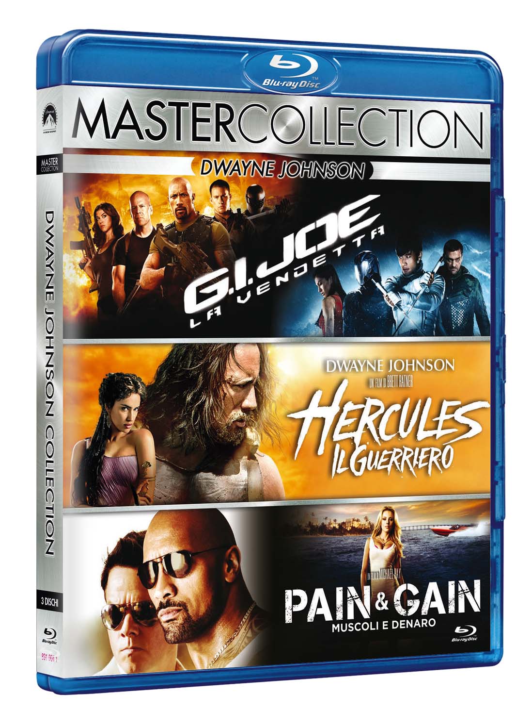 DWAYNE JOHNSON MASTER COLLECTION (3 BLU-RAY)