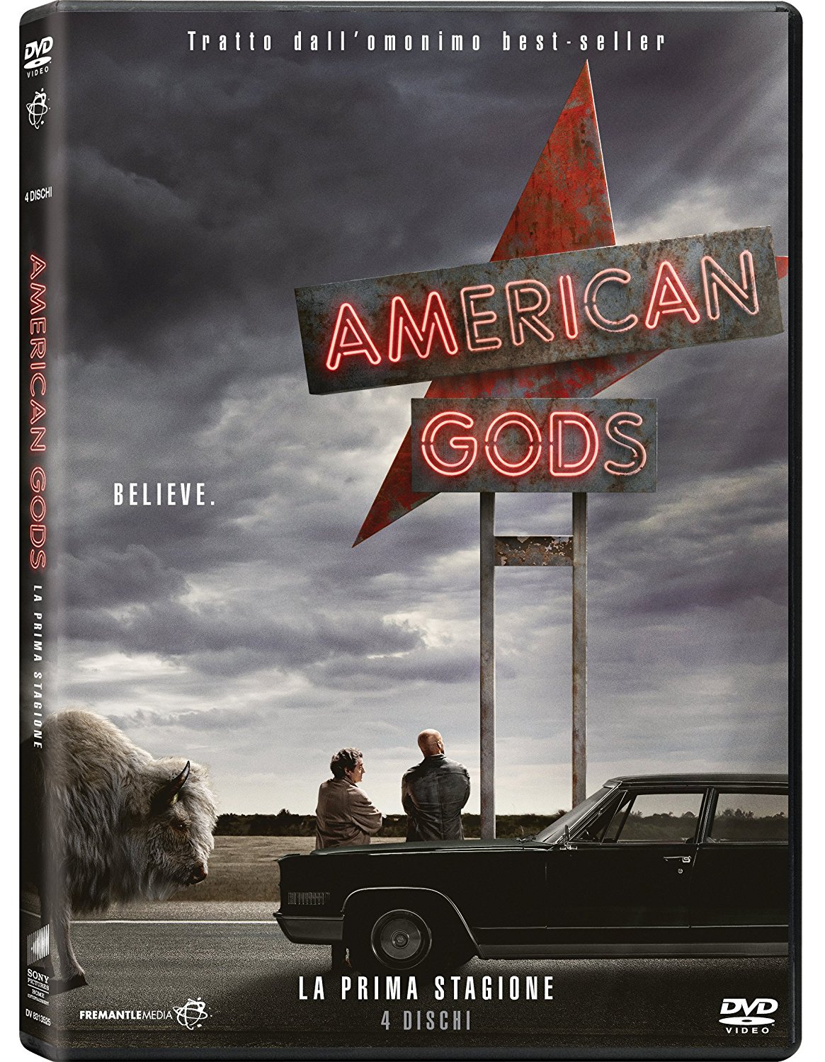 AMERICAN GODS - STAGIONE 01 (4 DVD)