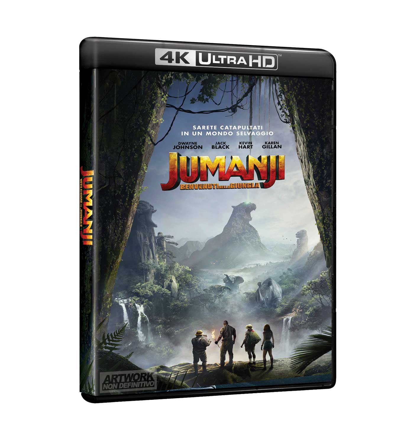 JUMANJI: BENVENUTI NELLA GIUNGLA (4K UHD+BLU-RAY)