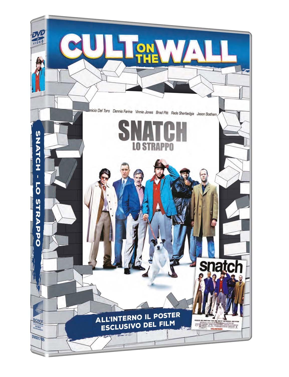 SNATCH - LO STRAPPO (CULT ON THE WALL) (DVD+POSTER)