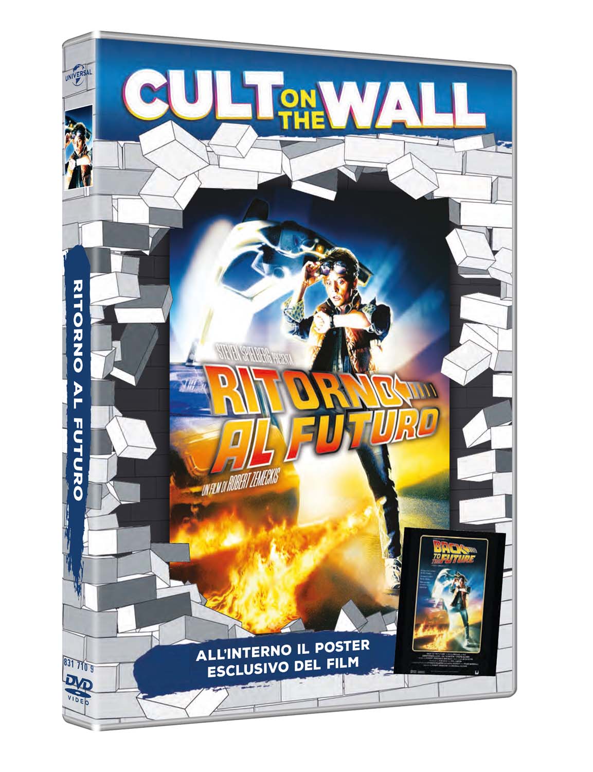 RITORNO AL FUTURO (CULT ON THE WALL) (DVD+POSTER)