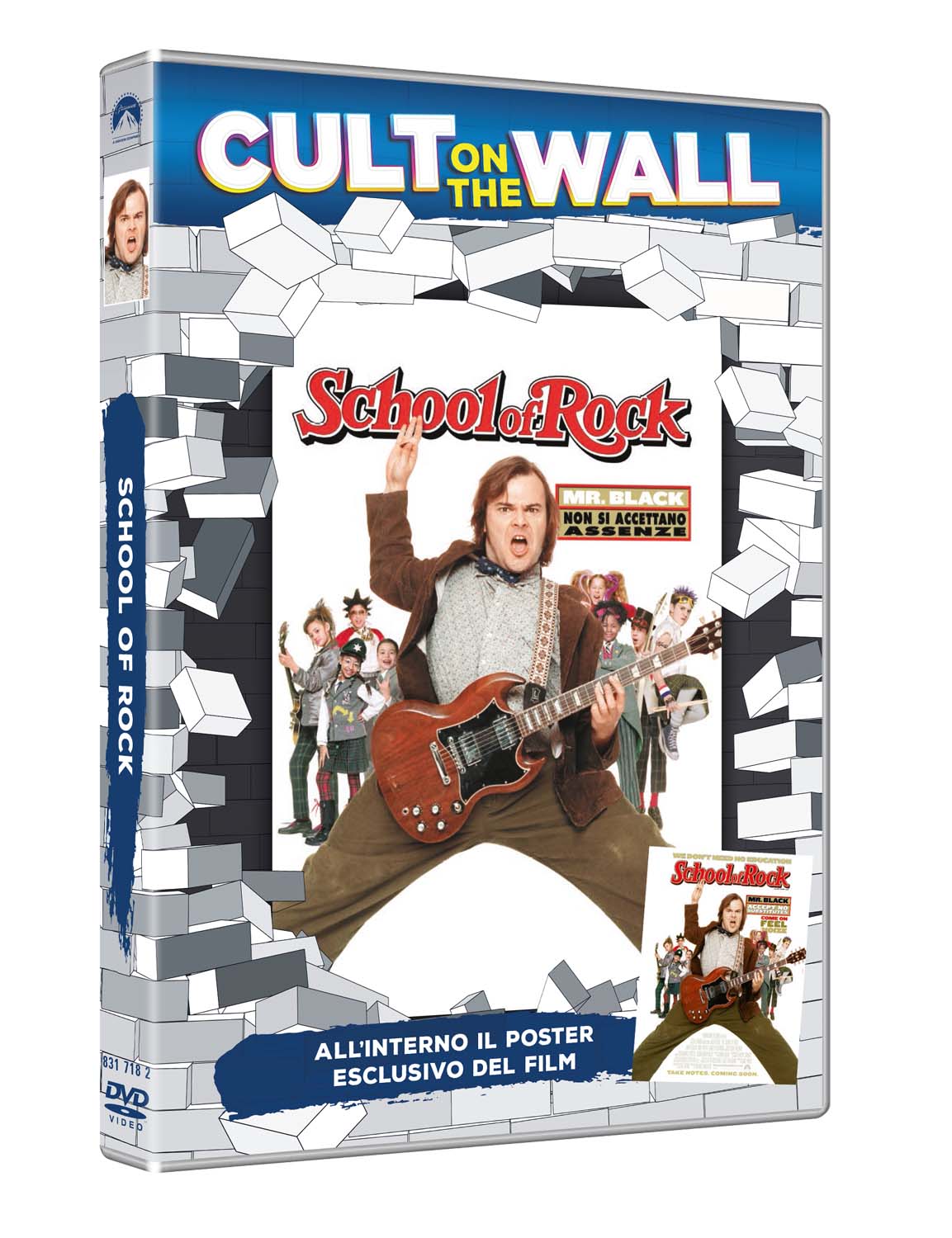 SCHOOL OF ROCK (DVD+POSTER)