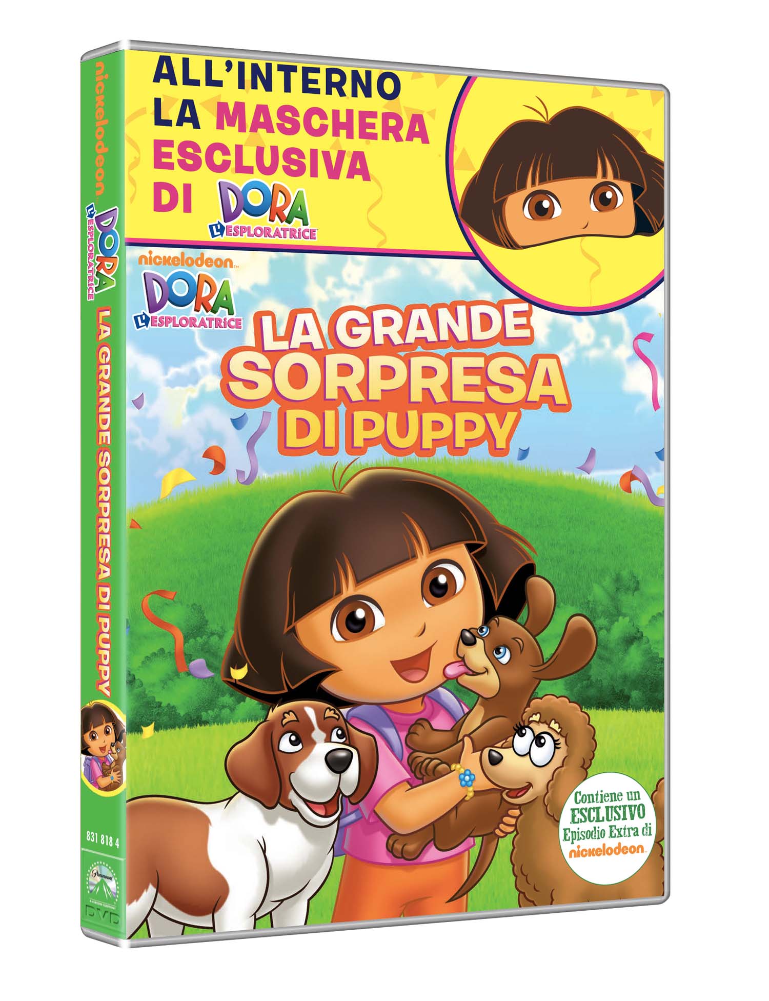 DORA L'ESPLORATRICE - LA GRANDE SORPRESA DI PUPPY (DVD+MASCHERA (CARNEVALE COLL