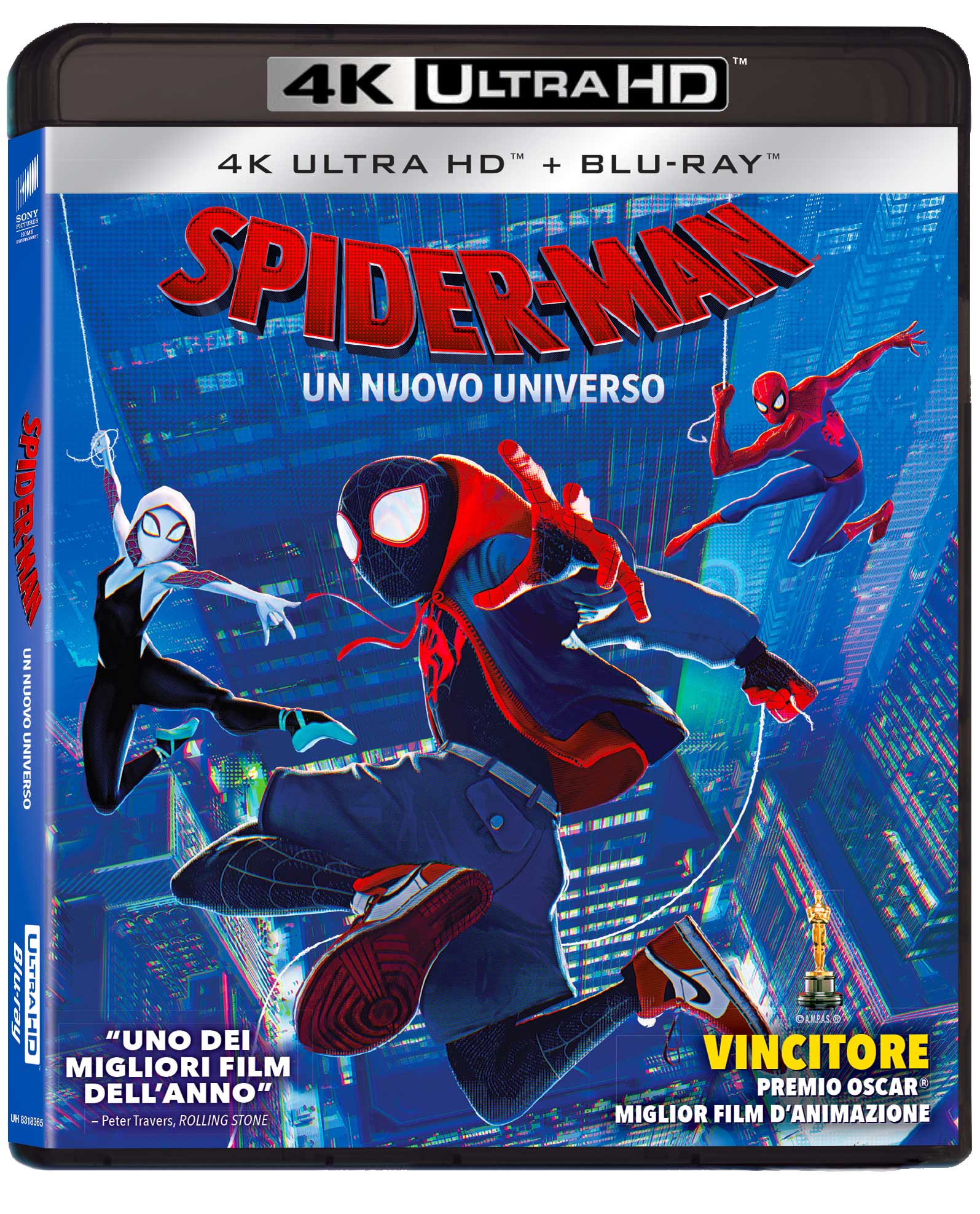 SPIDER-MAN - UN NUOVO UNIVERSO (BLU-RAY 4K ULTRA HD+BLU-RAY)