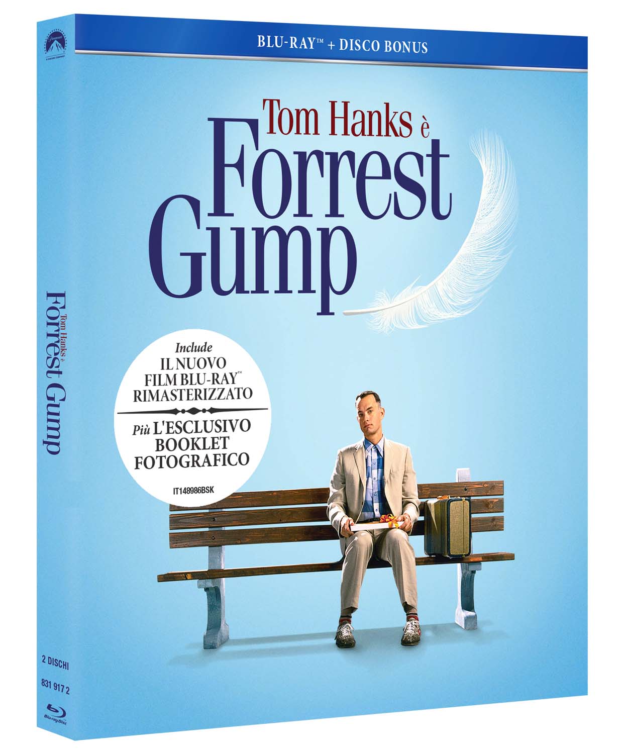 FORREST GUMP (SE 25 ANNIVERSARIO) (2 BLU-RAY+LIBRETTO)