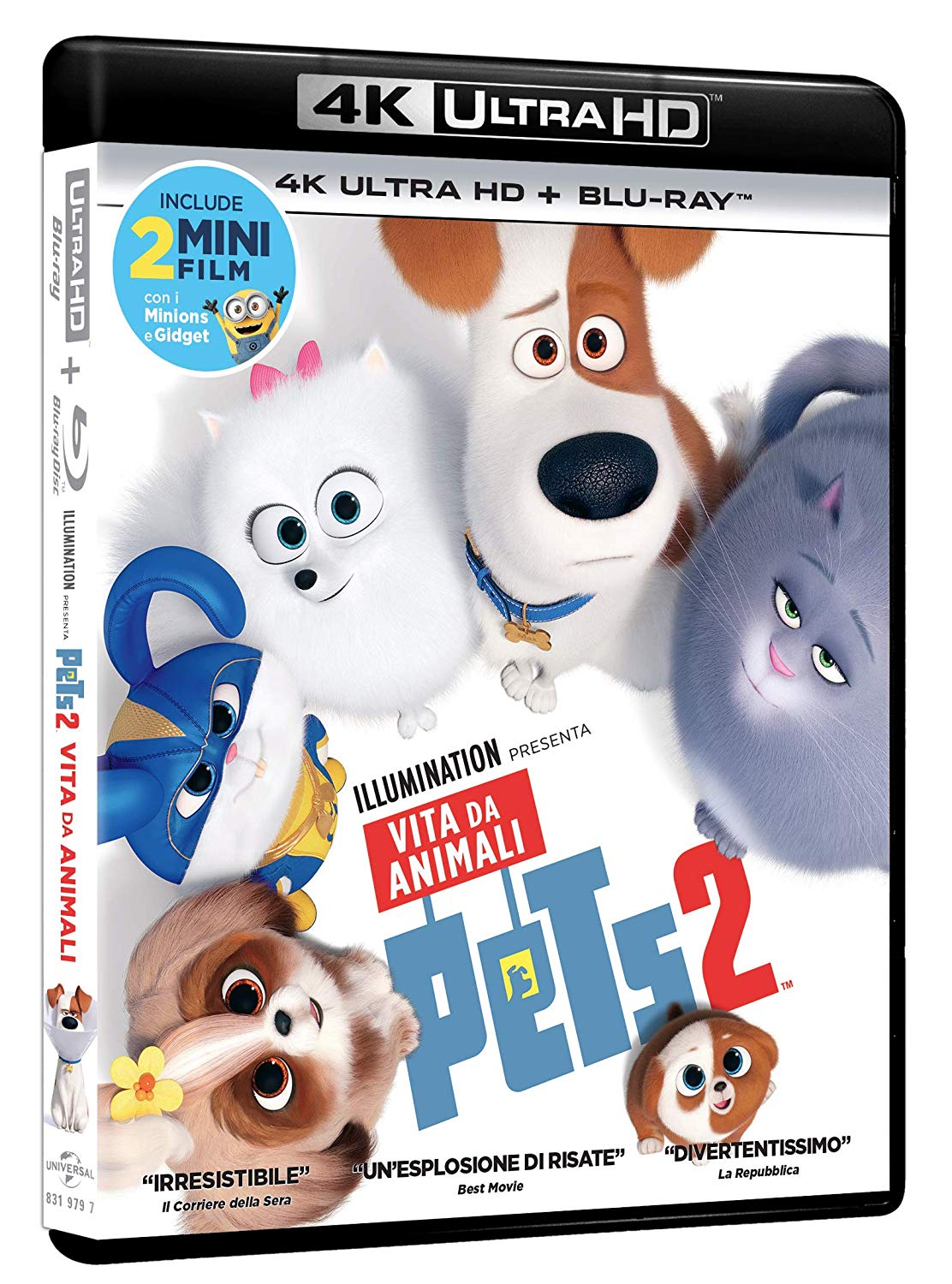 PETS 2 - VITA DA ANIMALI (BLU-RAY 4K ULTRA HD+BLU-RAY)