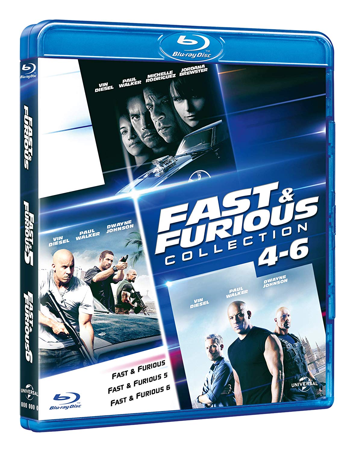 FAST & FURIOUS FAMILY COLLECTION (3 BLU-RAY)