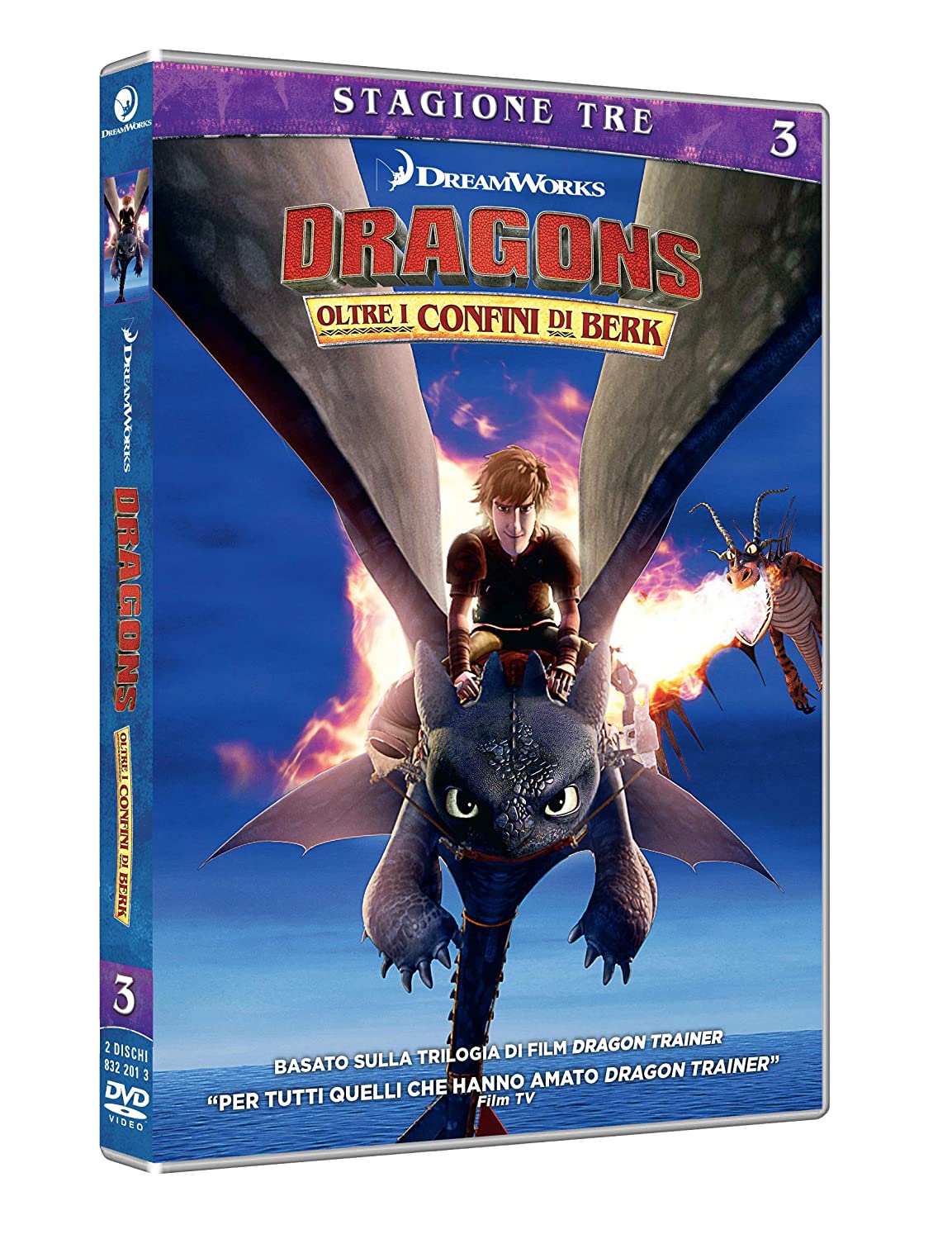 DRAGON TRAINER - OLTRE I CONFINI DI BERK - STAGIONE 03 (2 DVD)