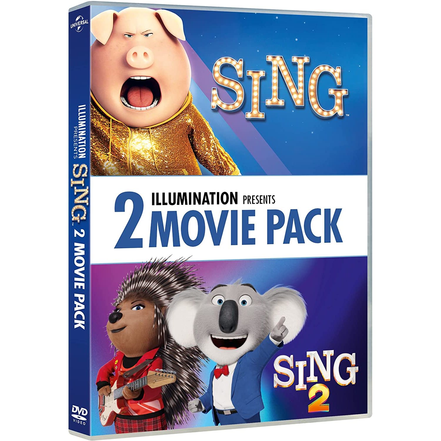 SING / SING 2 - SEMPRE PIU' FORTE (2 DVD+ALBUM DA COLORARE)