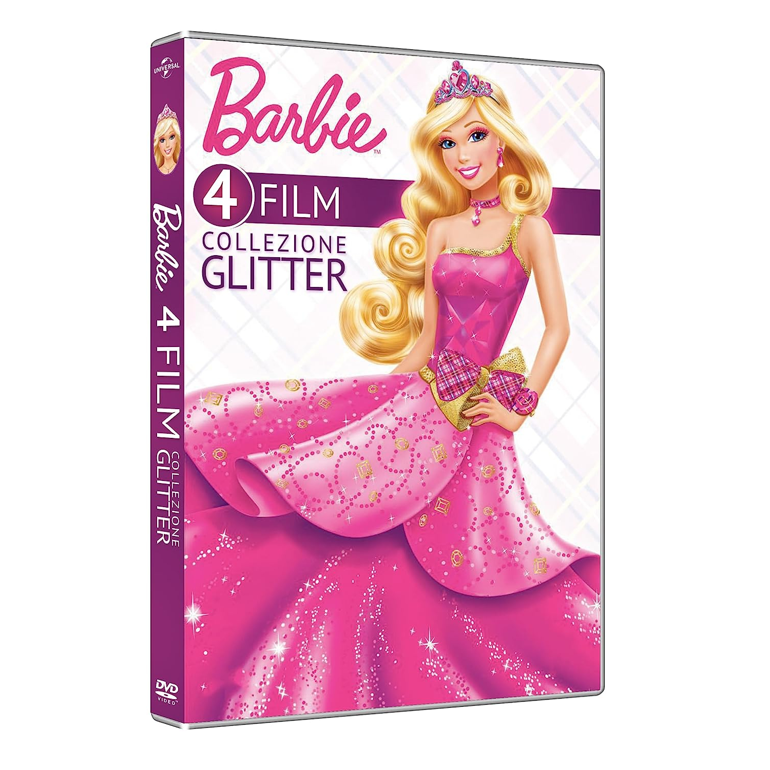 BARBIE COLLEZIONE 4 FILM - GLITTER (4 DVD)