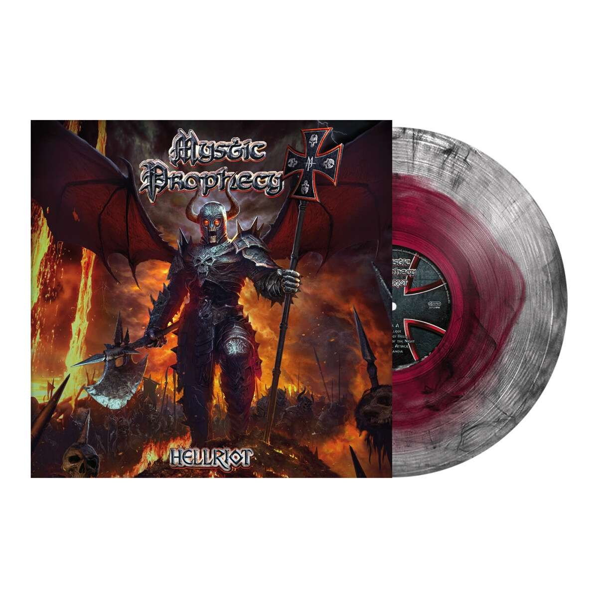 HELLRIOT - BLACK SMOKE / RED YOLK VINYL EDITION