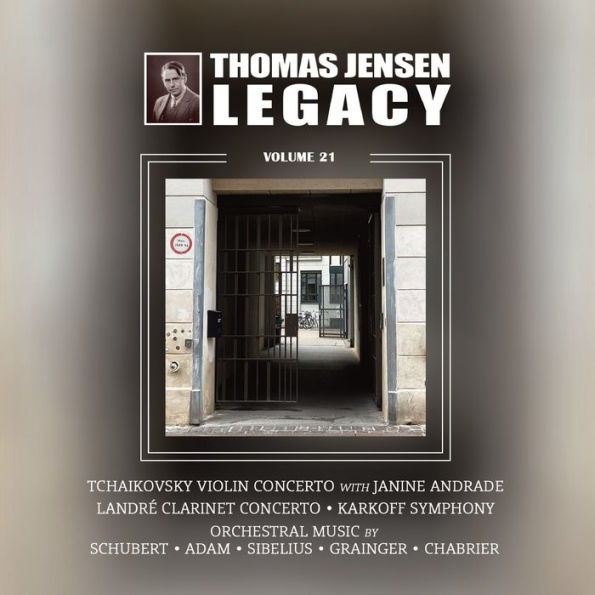 THOMAS JENSEN LEGACY VOL.21 ( TCHAIKOVSKY VIOLIN CONCERTO / LANDRÉ CLARINET CON