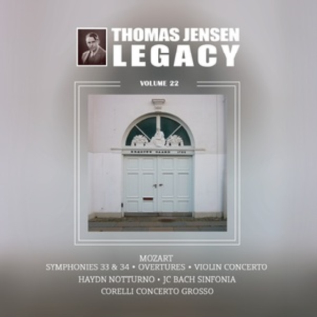 THOMAS JENSEN LEGACY VOL.22 (MOZART SYMPHONIES 33&34, OUVERTURE, VIOLIN CONCERT