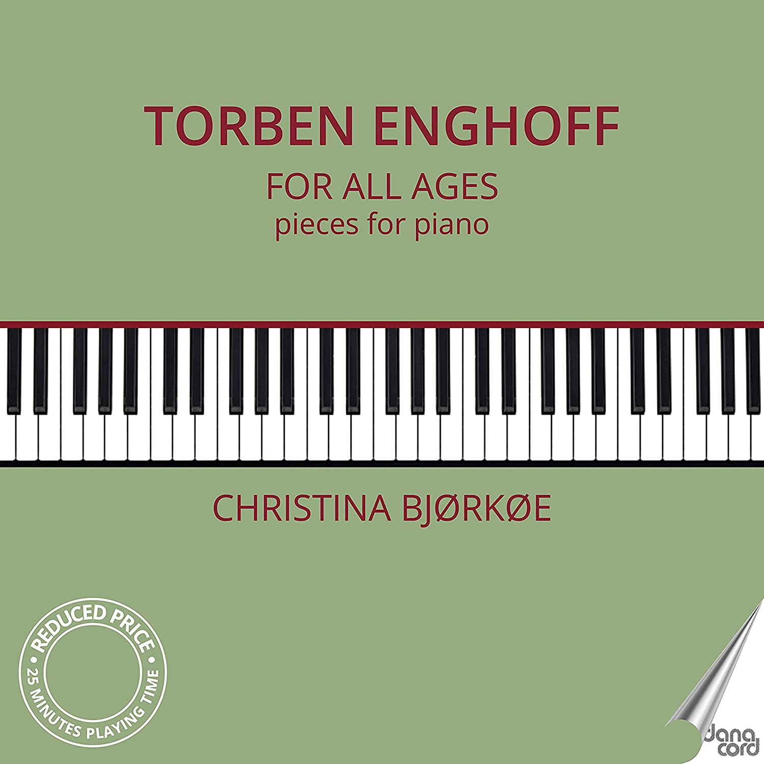TORBEN ENGHOFF: FOR ALL AGES - PIECES FOR PIANO