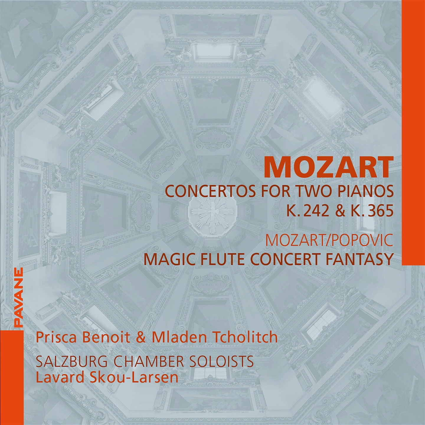 MOZART: CONCERTOS FOR TWO PIANOS  KV 242 & 365