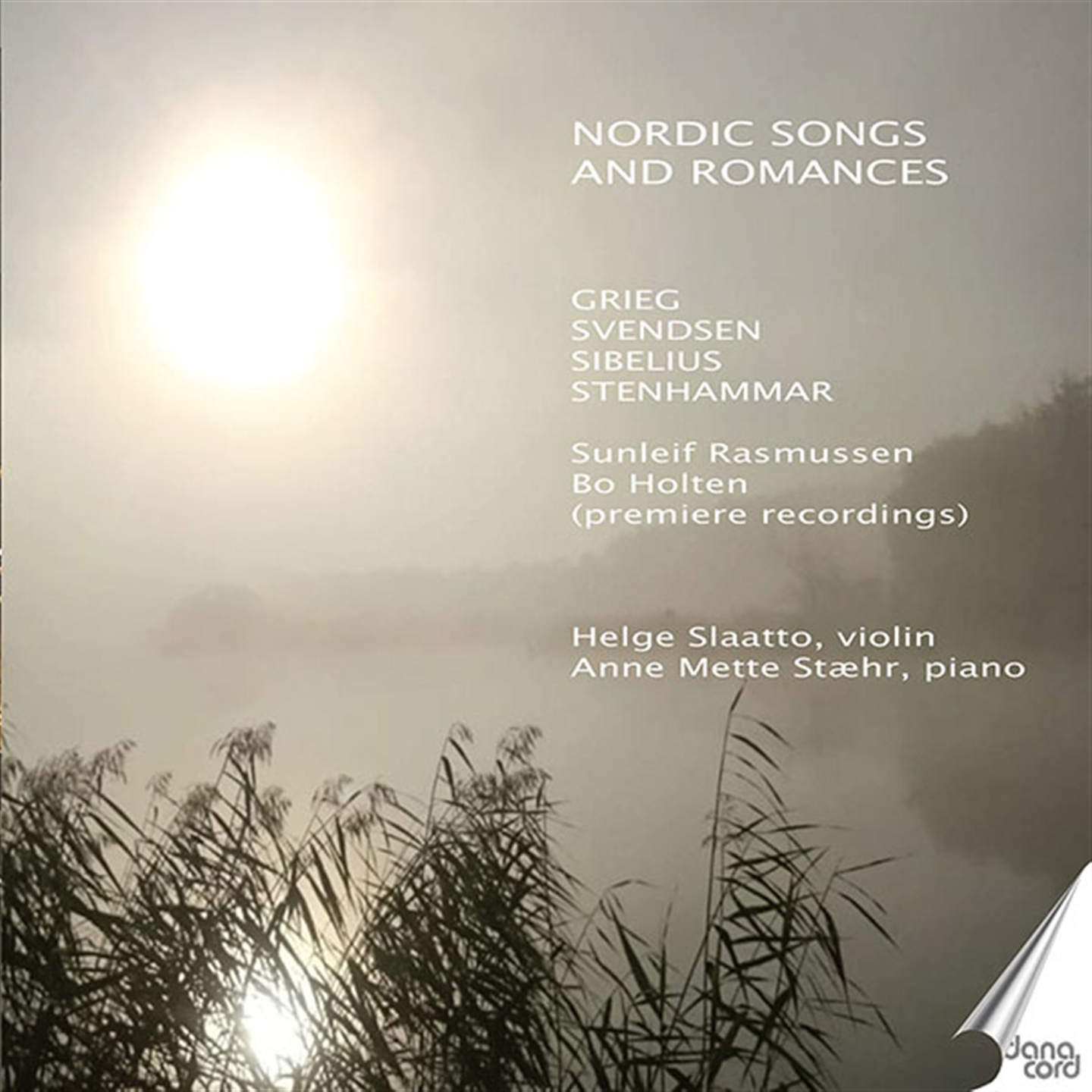 NORDIC SONGS AND ROMANCES - VIOLIN & PIANO