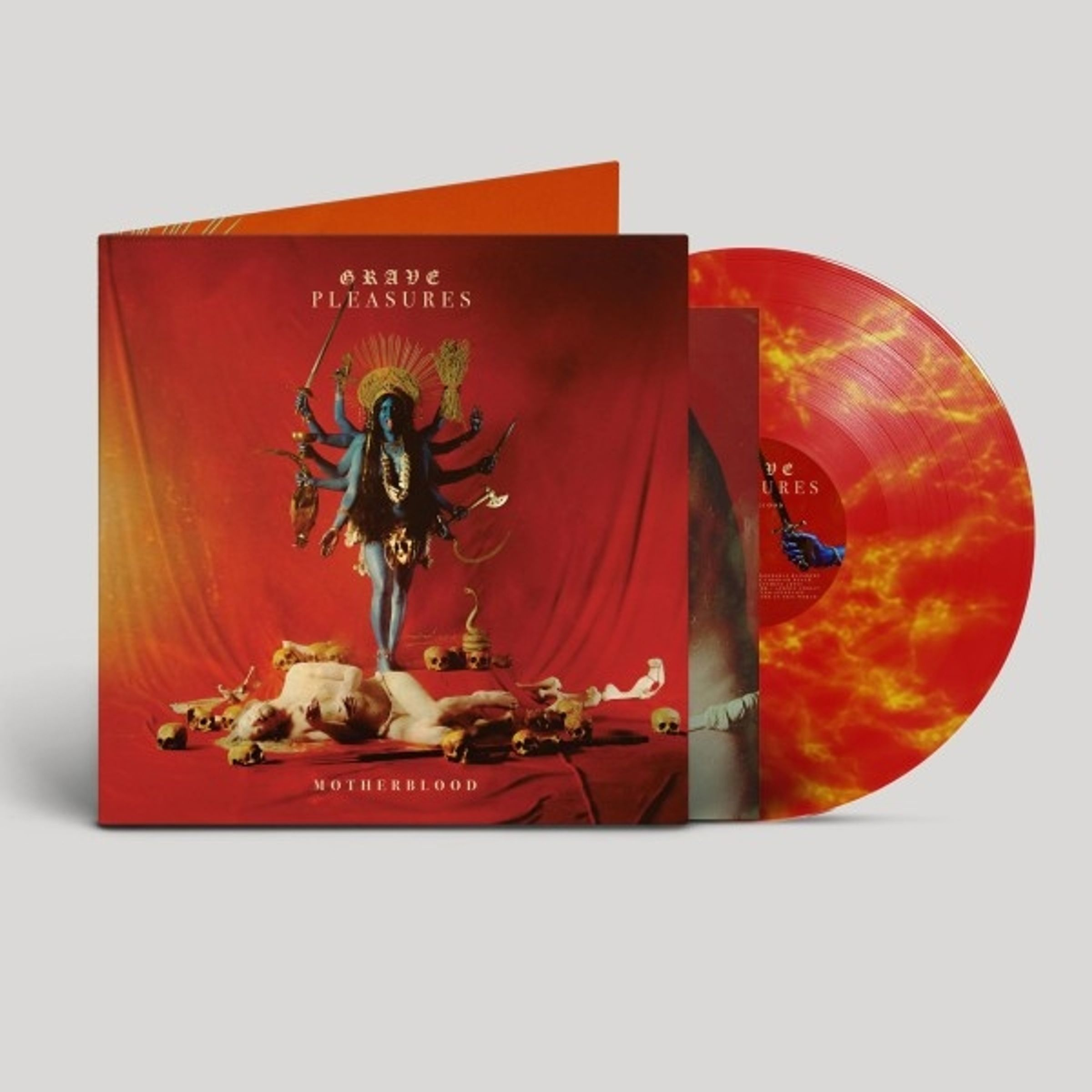 MOTHERBLOOD - RED/YELLOW MARBLE VINYL