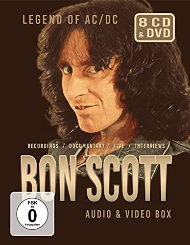 BON SCOTT AUDIO & VIDEO - 8CD+DVD BOX SET