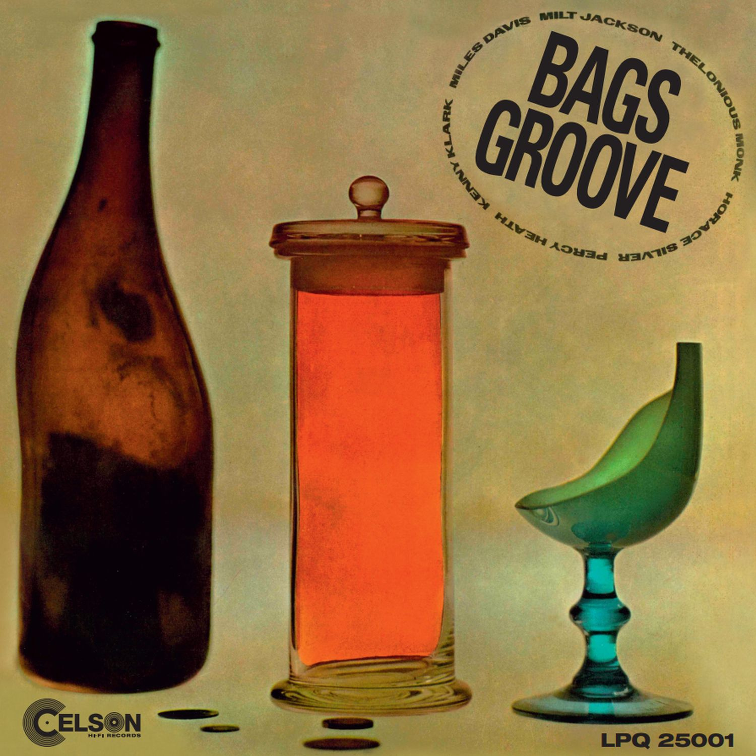BAGS GROOVE - LP 180 GR. BLACK VINYL MONO REC. ORIGINAL MASTER