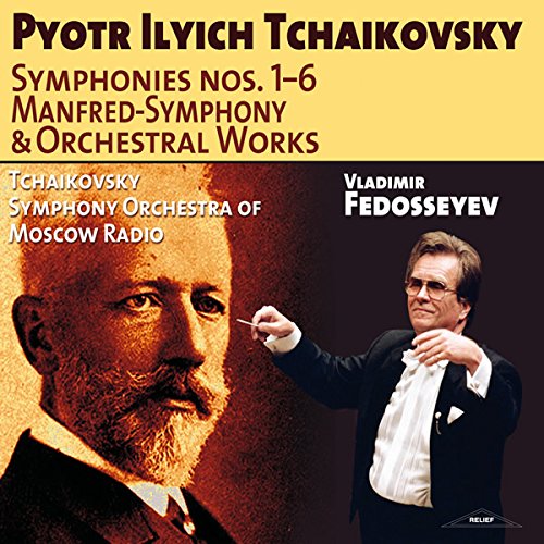 PETER TCHAIKOVSKY - SYMPHONIES NOS 1-6 / MANFRED-SYMPHONY