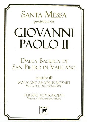 GIOVANNI PAOLO II MESSA A SAN PIETRO - MOZART KARAJAN DVD+O''CARD