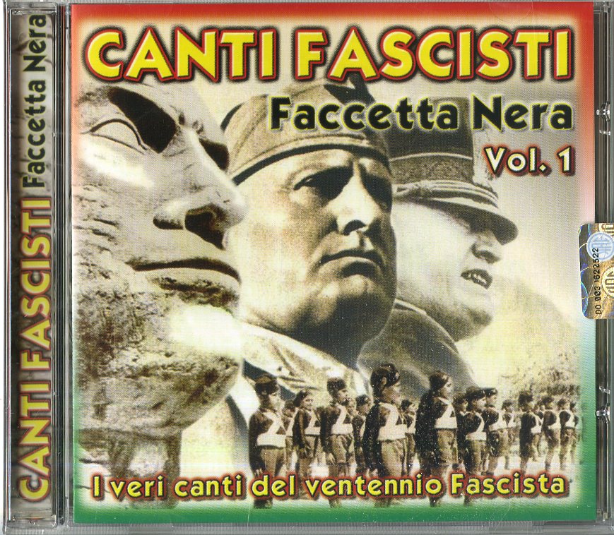 CANTI FASCISTI FASCETTA NERA VOL 1