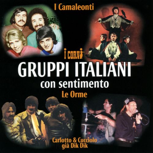 GRUPPI ITALIANI CON SENTIMENTO