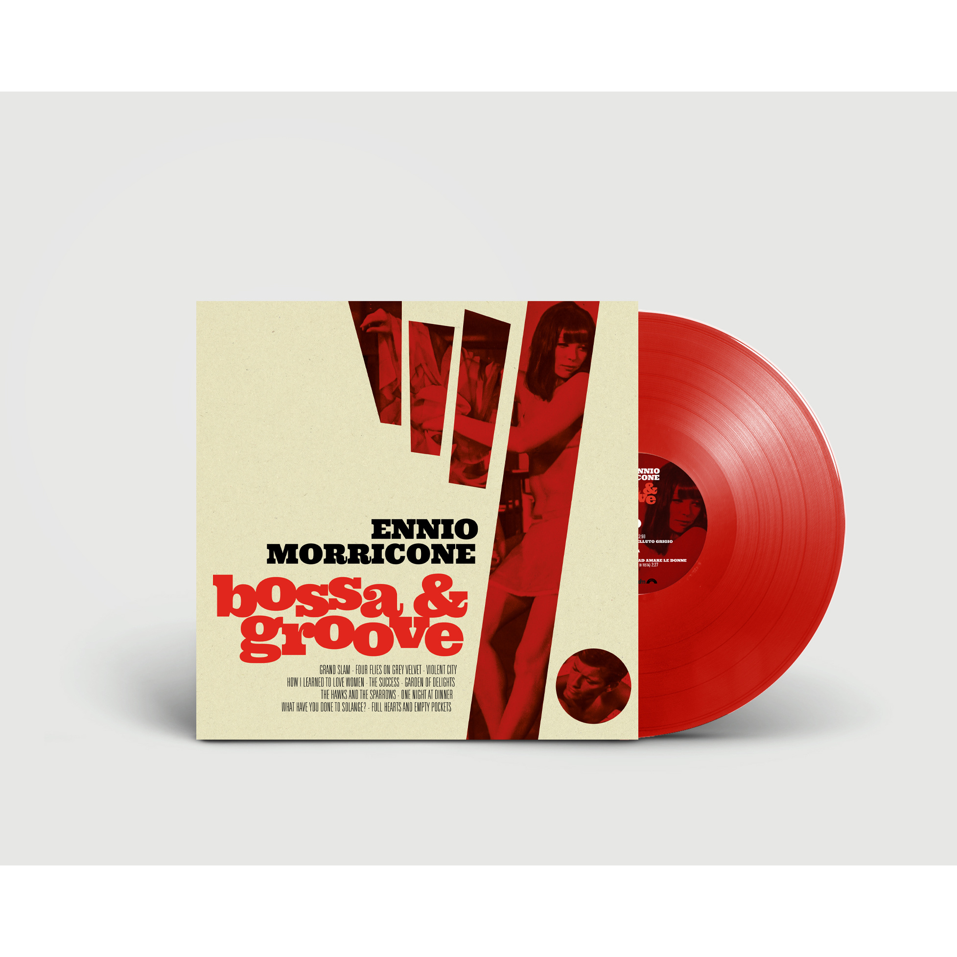 BOSSA & GROOVE - LP 140 GR. CLEAR RED VINYL LTD. ED.
