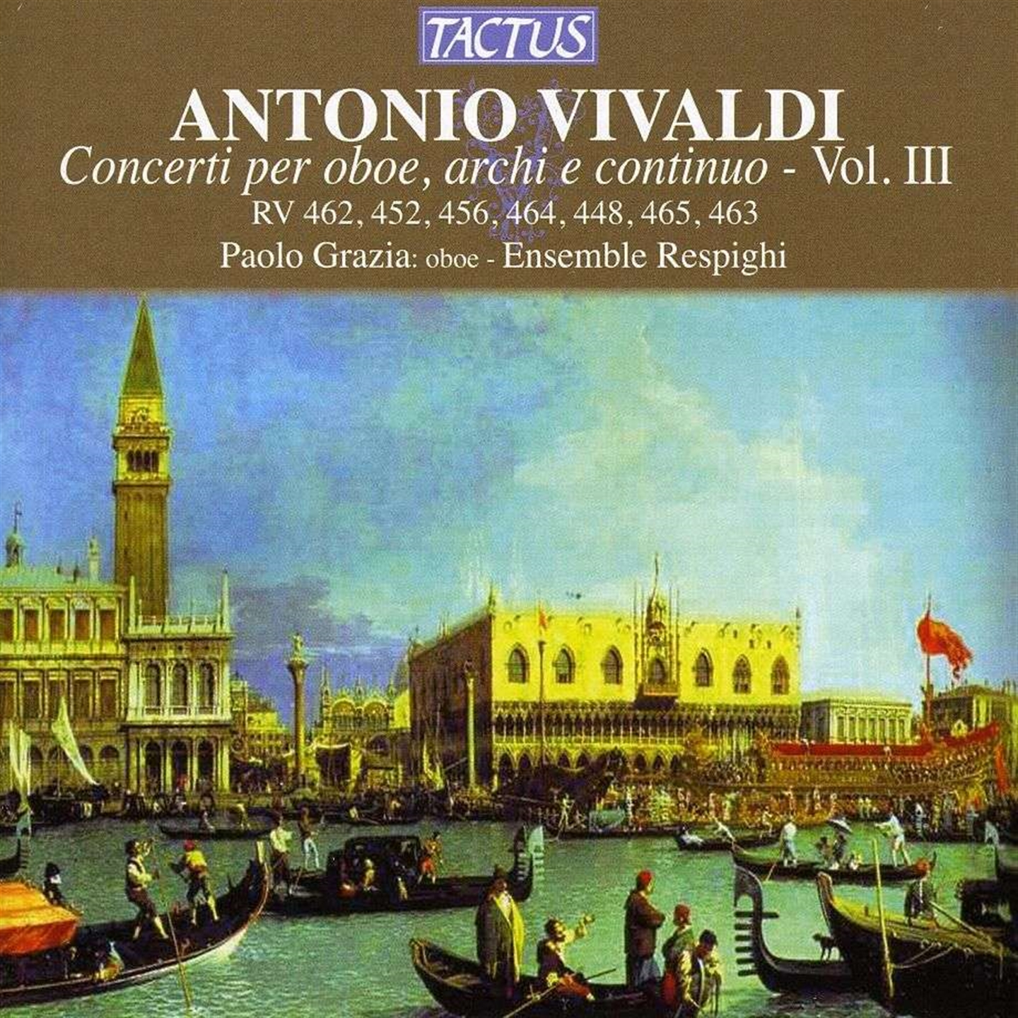 CONCERTI PER OBOE - VOL. III