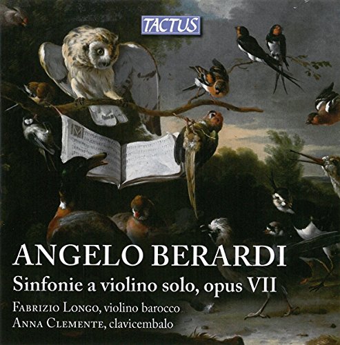 BERARDI: SINFONIE A VIOLINO SOLO