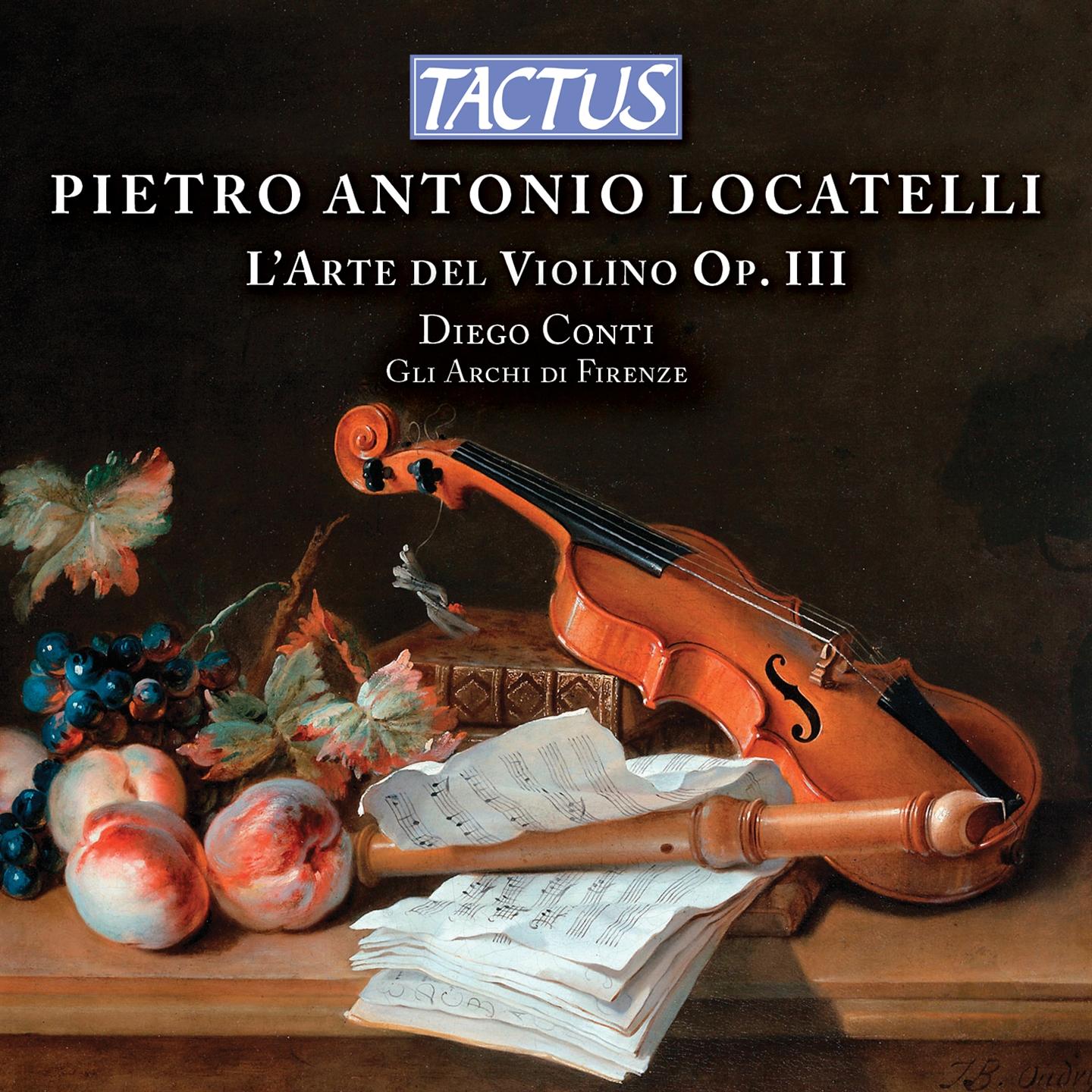 LOCATELLI: L'ARTE DEL VIOLINO OP. III