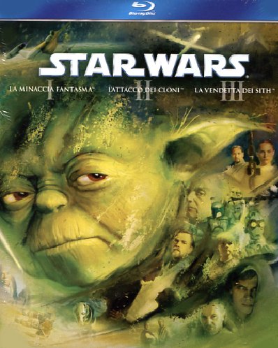 STAR WARS PREQUEL TRILOGY - EPISODI 1-2-3 (3 BLU-RAY)