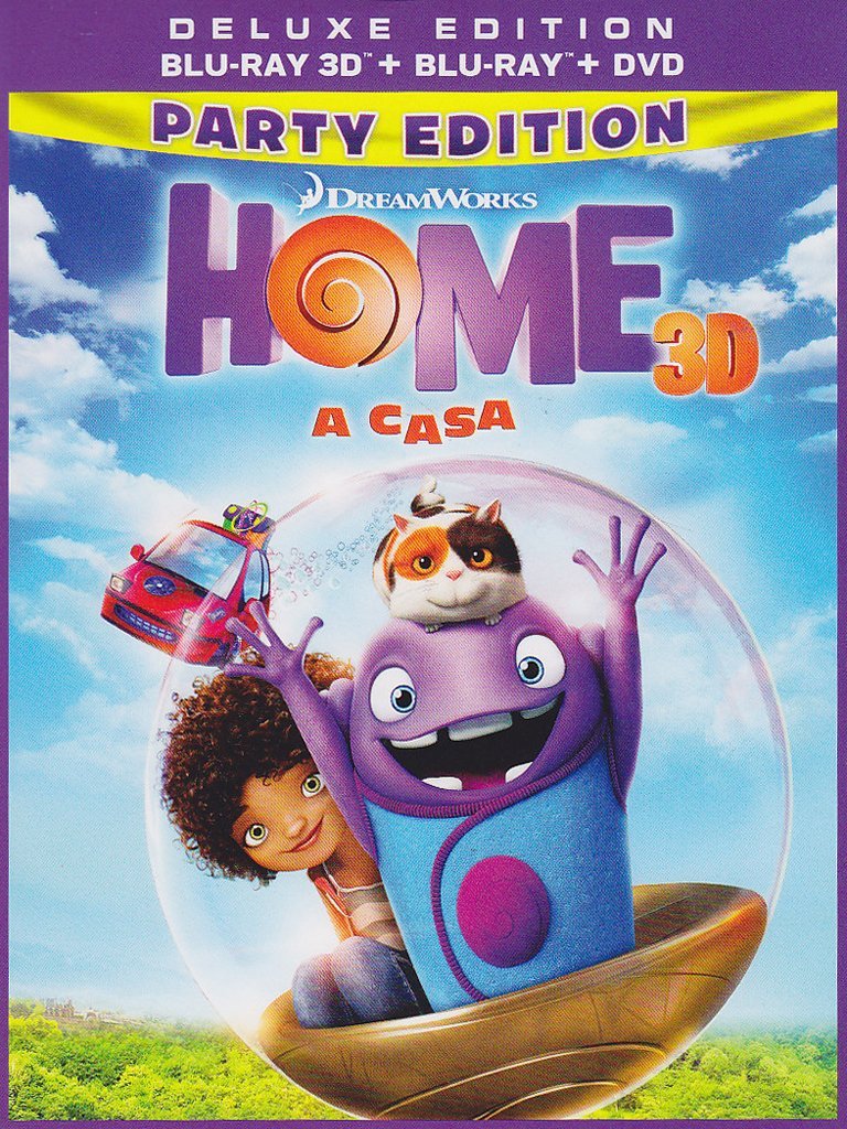 HOME - A CASA (3D) (DELUXE EDITION) (BLU-RAY 3D+BLU-RAY+DVD)