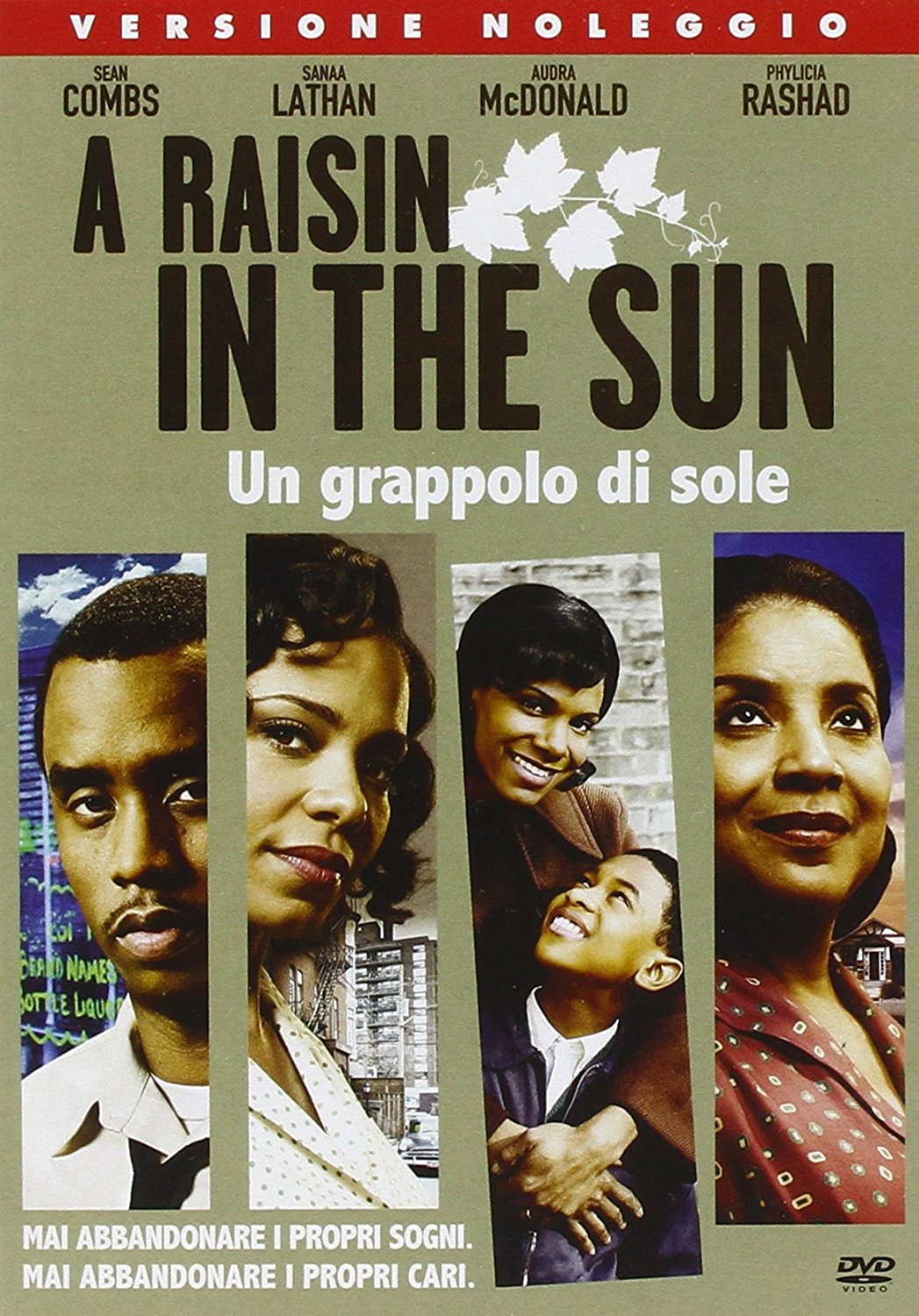 RAISIN IN THE SUN (A) - UN GRAPPOLO DI SOLE (EX RENTAL)