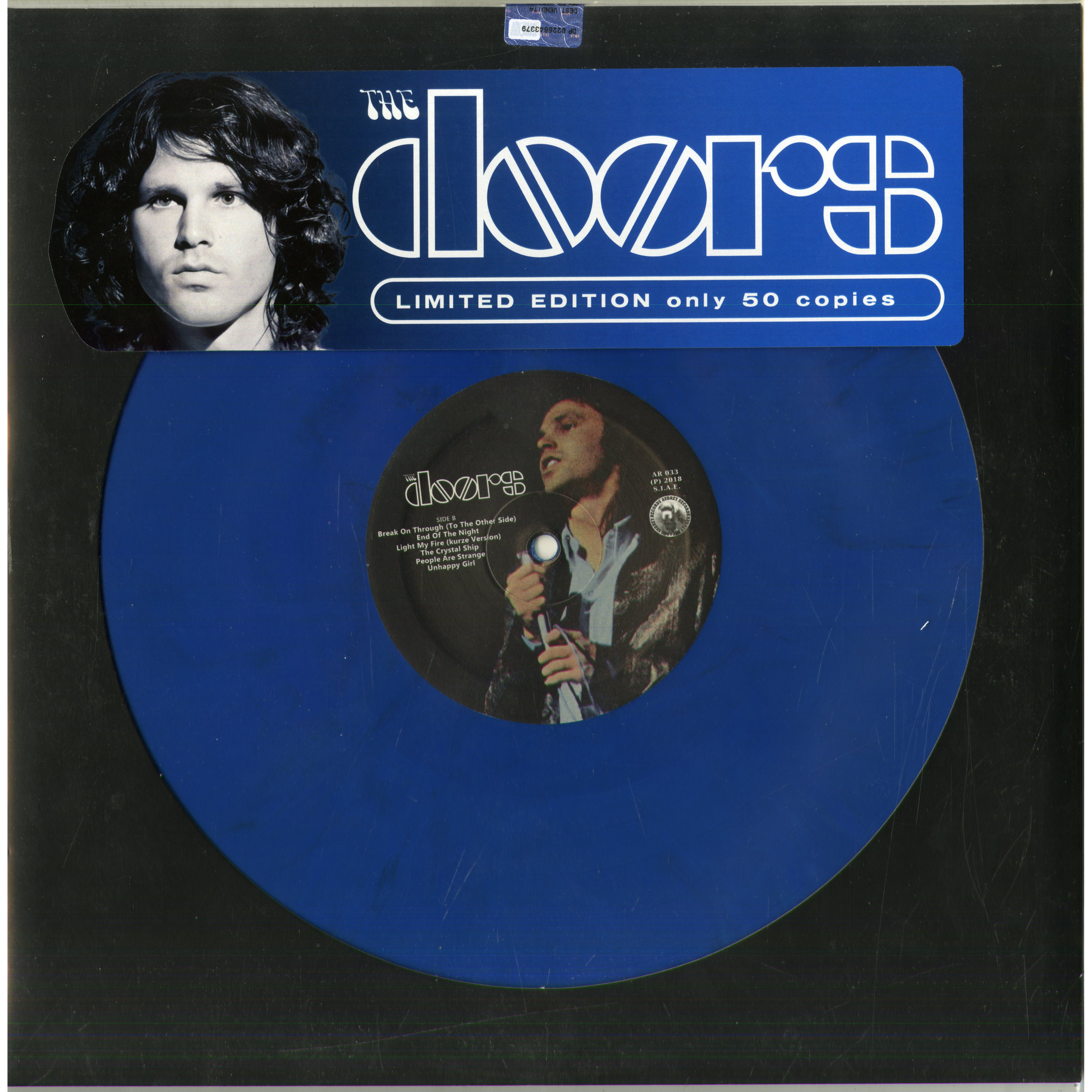 THE DOORS LIMITED EDITION BLUE VINYL