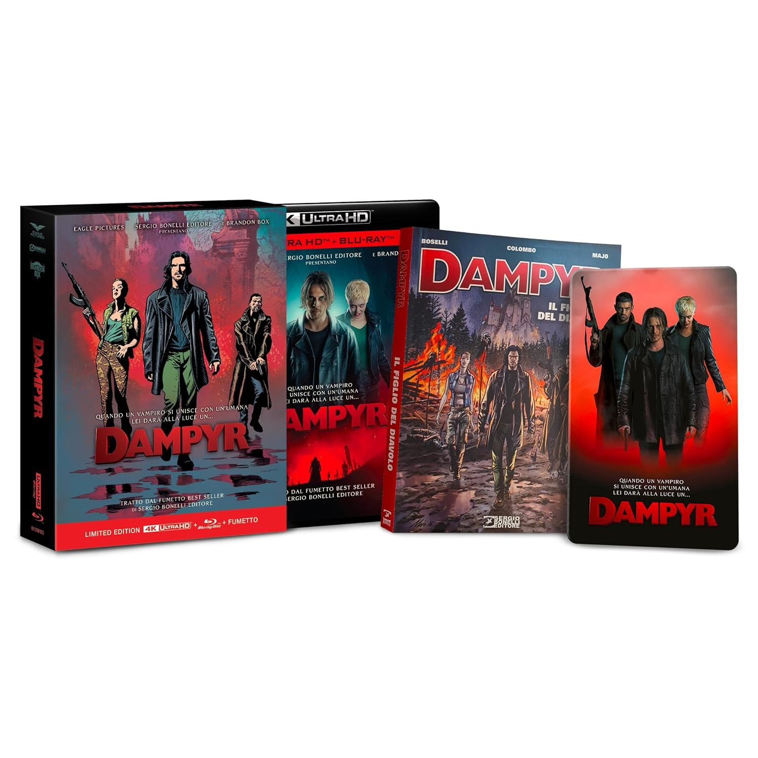 DAMPYR (4K ULTRA HD+BLU-RAY HD+FUMETTO)