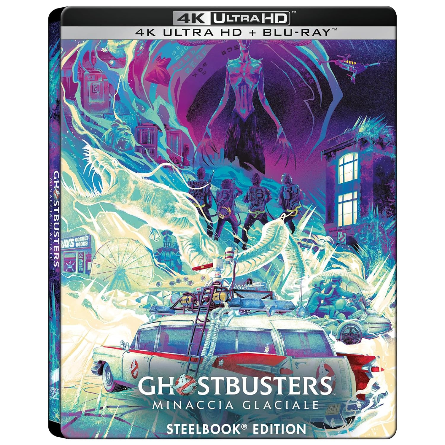 GHOSTBUSTERS - MINACCIA GLACIALE (STEELBOOK 01) (4K ULTRA HD+BLU-RAY HD)