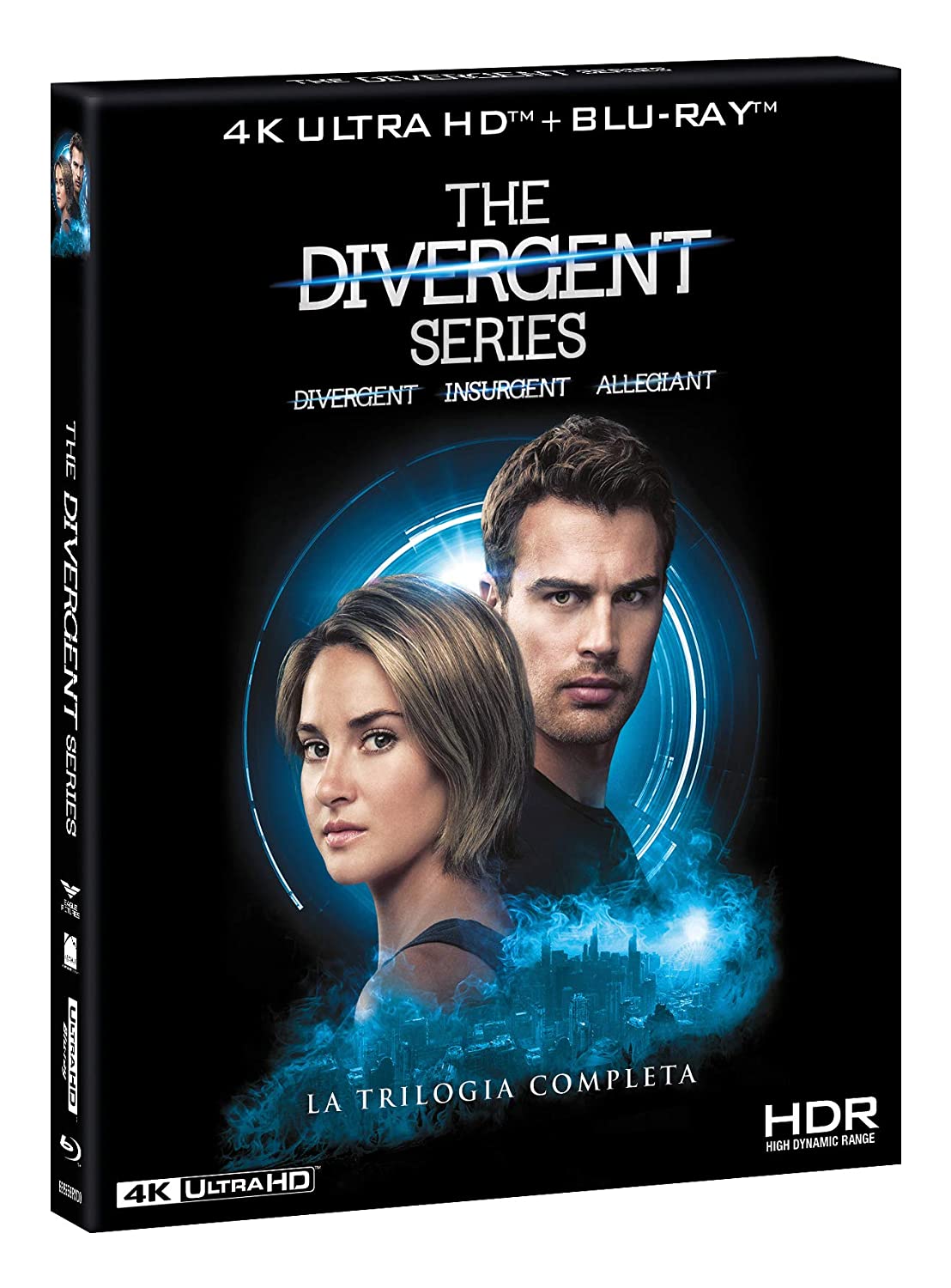 DIVERGENT SERIES TRILOGIA 4K (3 BLU-RAY 4K UHD+3 BLU-RAY)