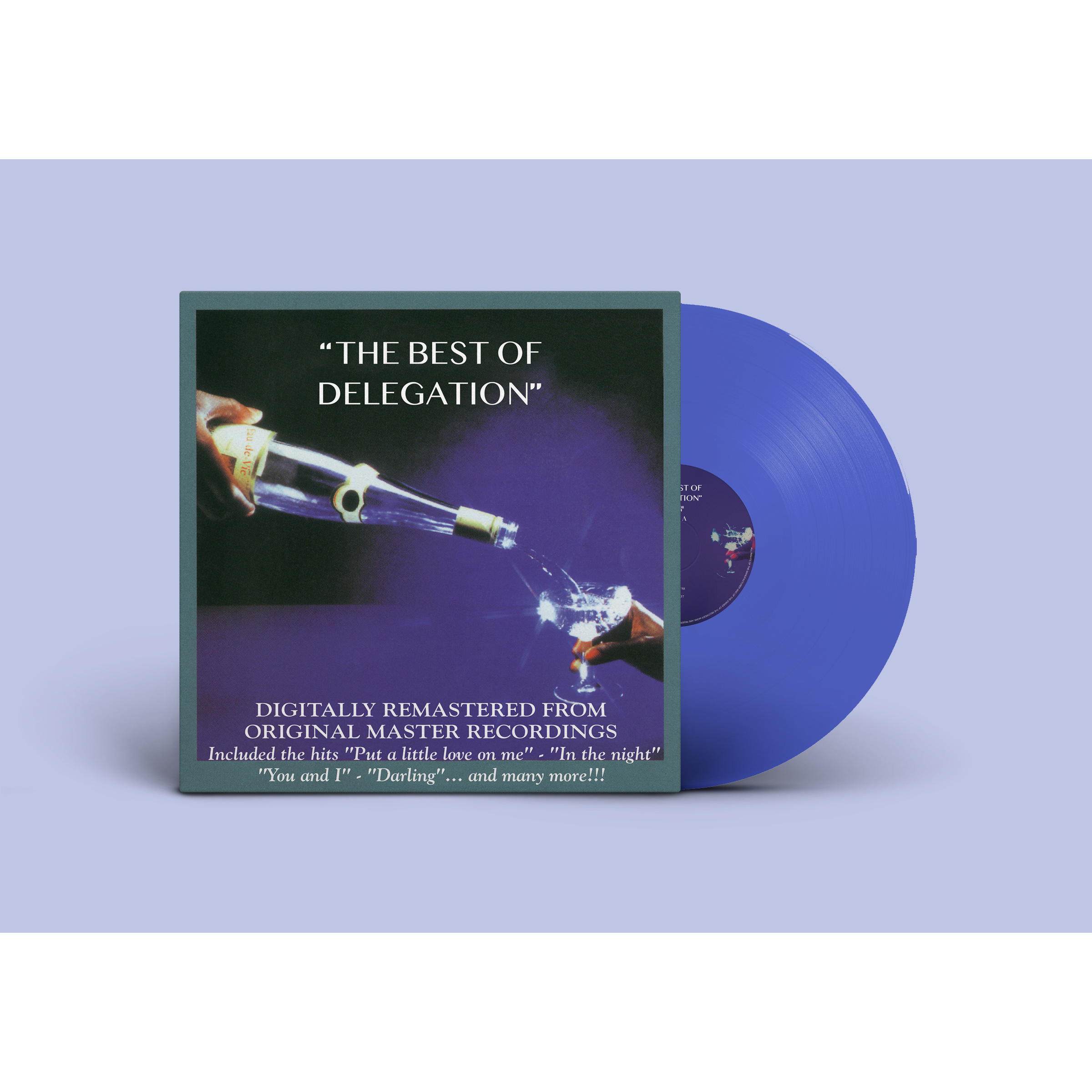 THE BEST OF - LP 180 GR. TRANSPARENT CLEAR BLUE VINYL NUMBERED 500 COPIES LTD.