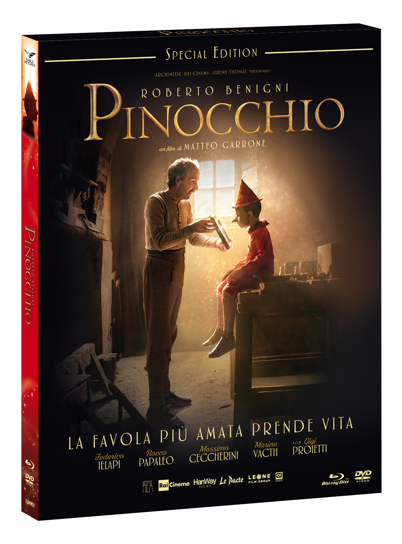 PINOCCHIO (SPECIAL EDITION) (BLU-RAY+DVD+CARD)