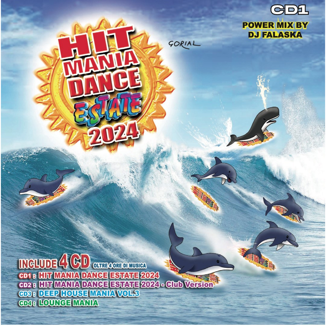 HIT MANIA DANCE ESTATE 2024 - 4CD BOXSET