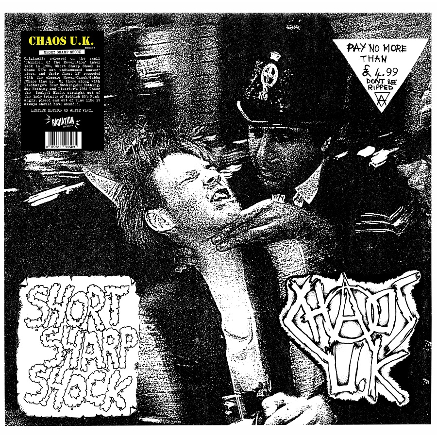 SHORT SHARP SHOCK - WHITE VINYL LTD. ED.