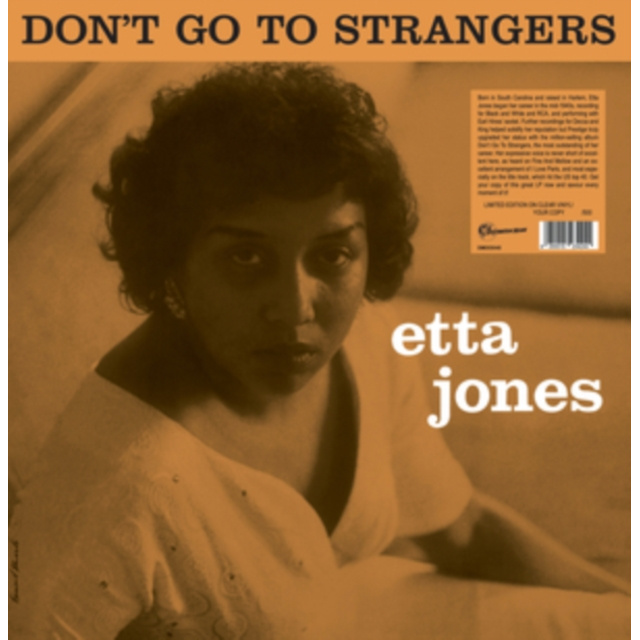 DON'T GO TO STRANGERS - CLEAR VINYL 500 NUMBERED COPIES LTD. ED.