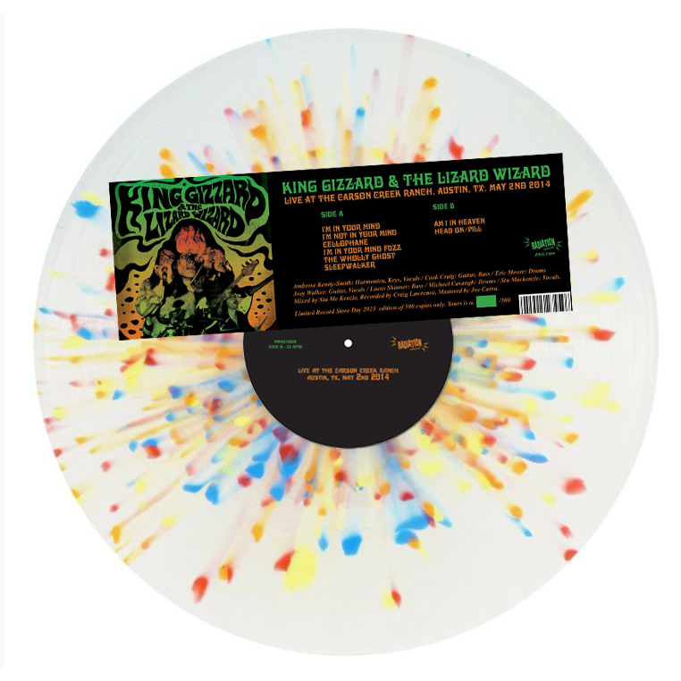LIVE AT THE CARSON CREEK RANCH, AUSTIN, TX. MAY 2ND 2014 (MULTICOLOR VINYL IN P